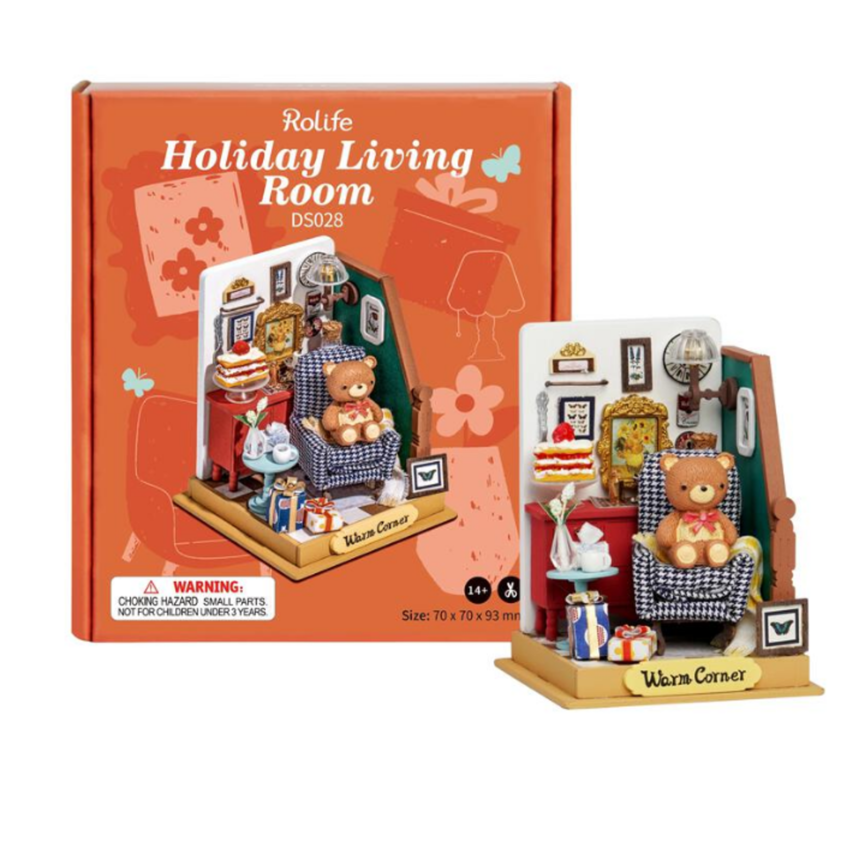 Rolife DIY Little Warm Space - Holiday Living Room