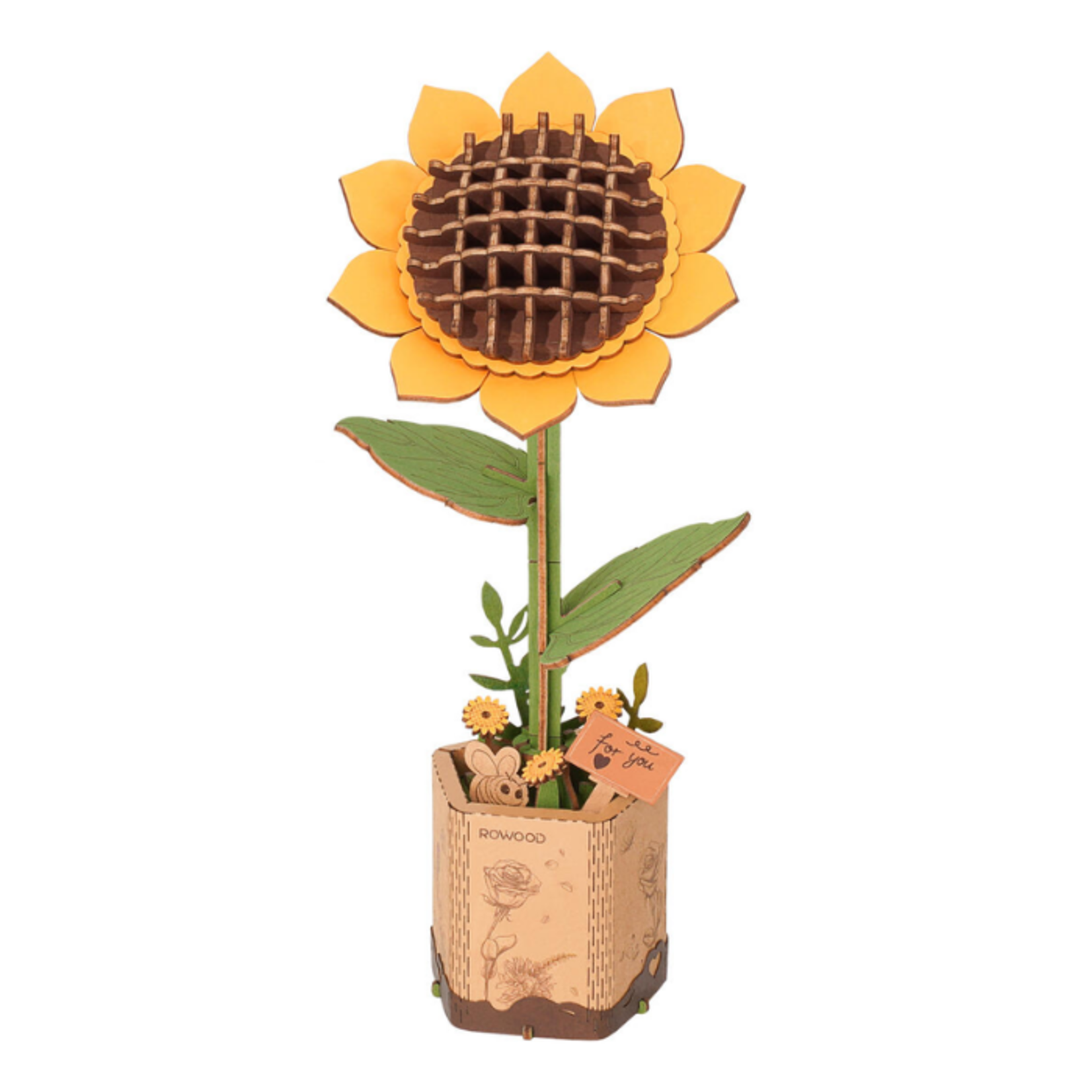 Wooden Bloom Craft - Sunflower
