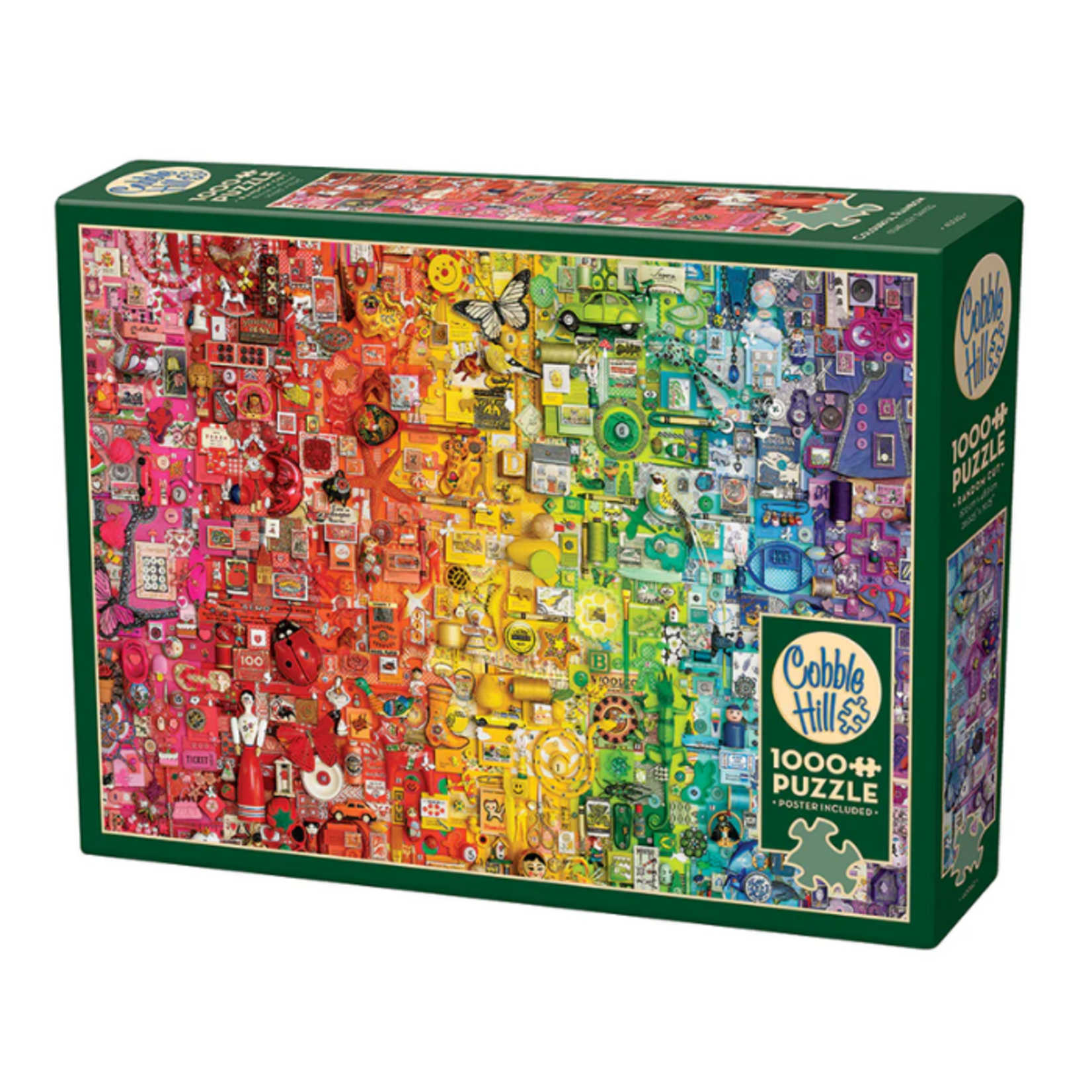 Cobble Hill Cobble Hill - 1000pcs - Colourful Rainbow