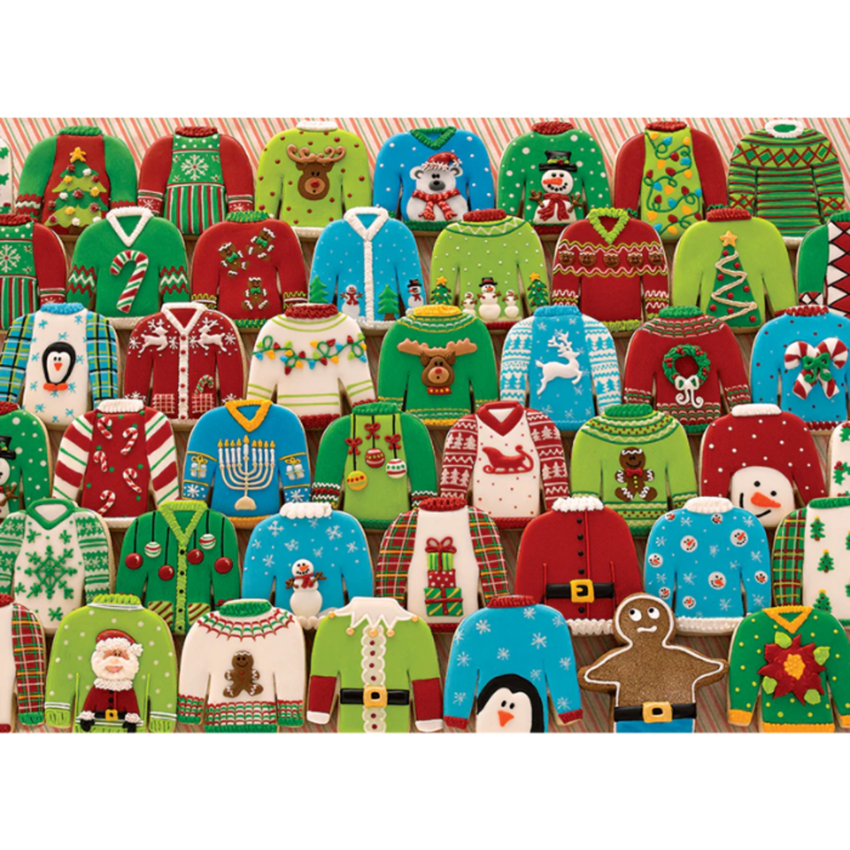 Cobble Hill Cobble Hill - 1000pcs - Ugly Xmas Sweaters