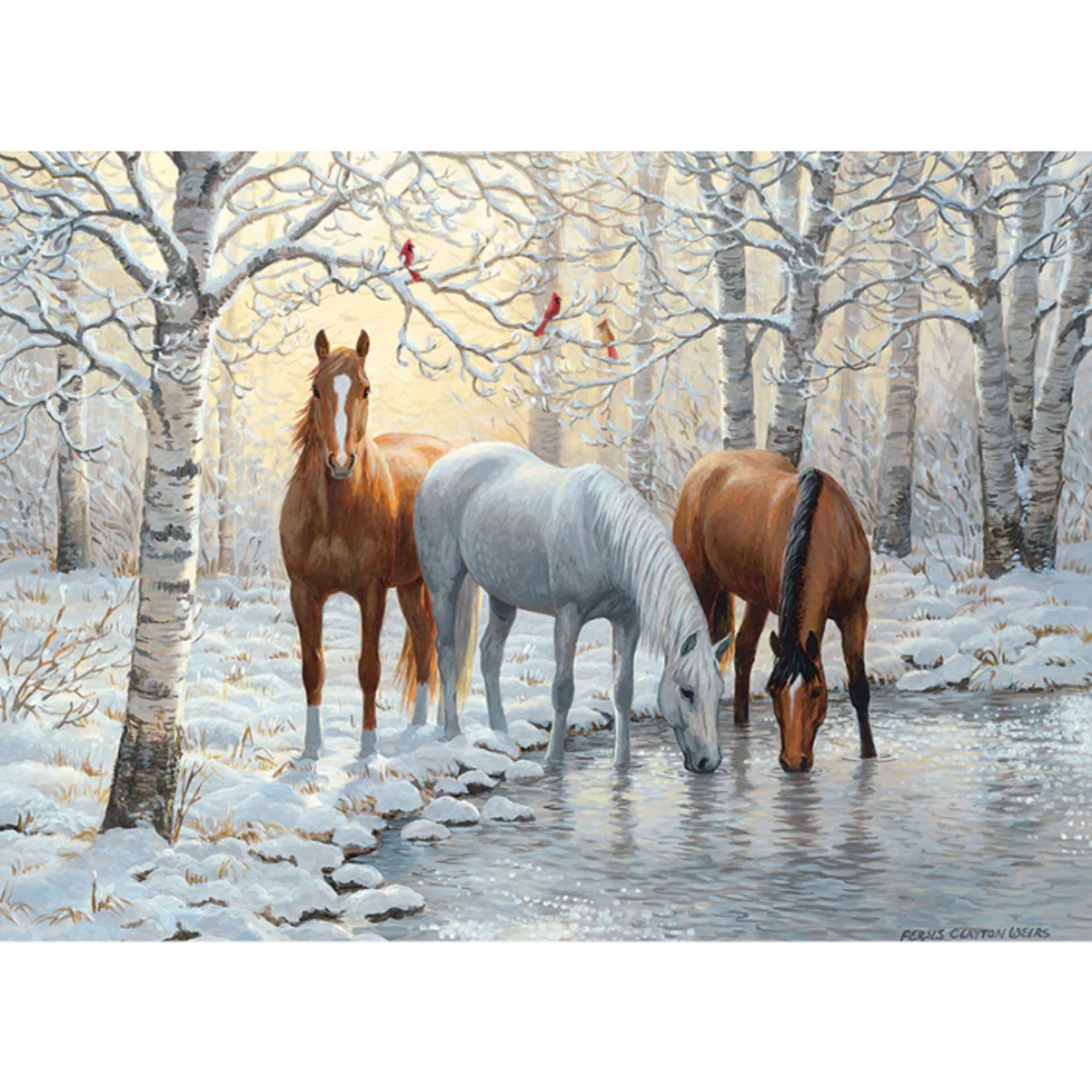 Cobble Hill Cobble Hill - 1000pcs - Winter Trio