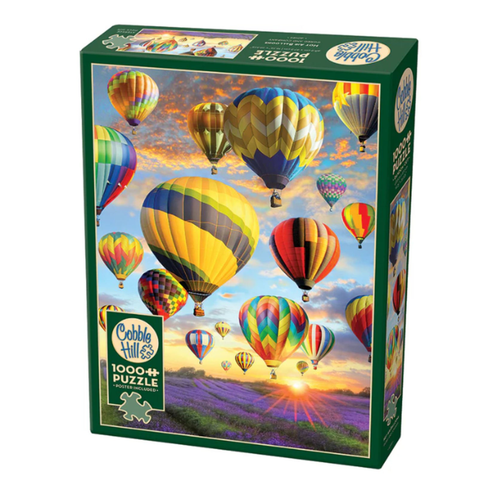 Cobble Hill Cobble Hill - 1000pcs - Hot Air Balloons