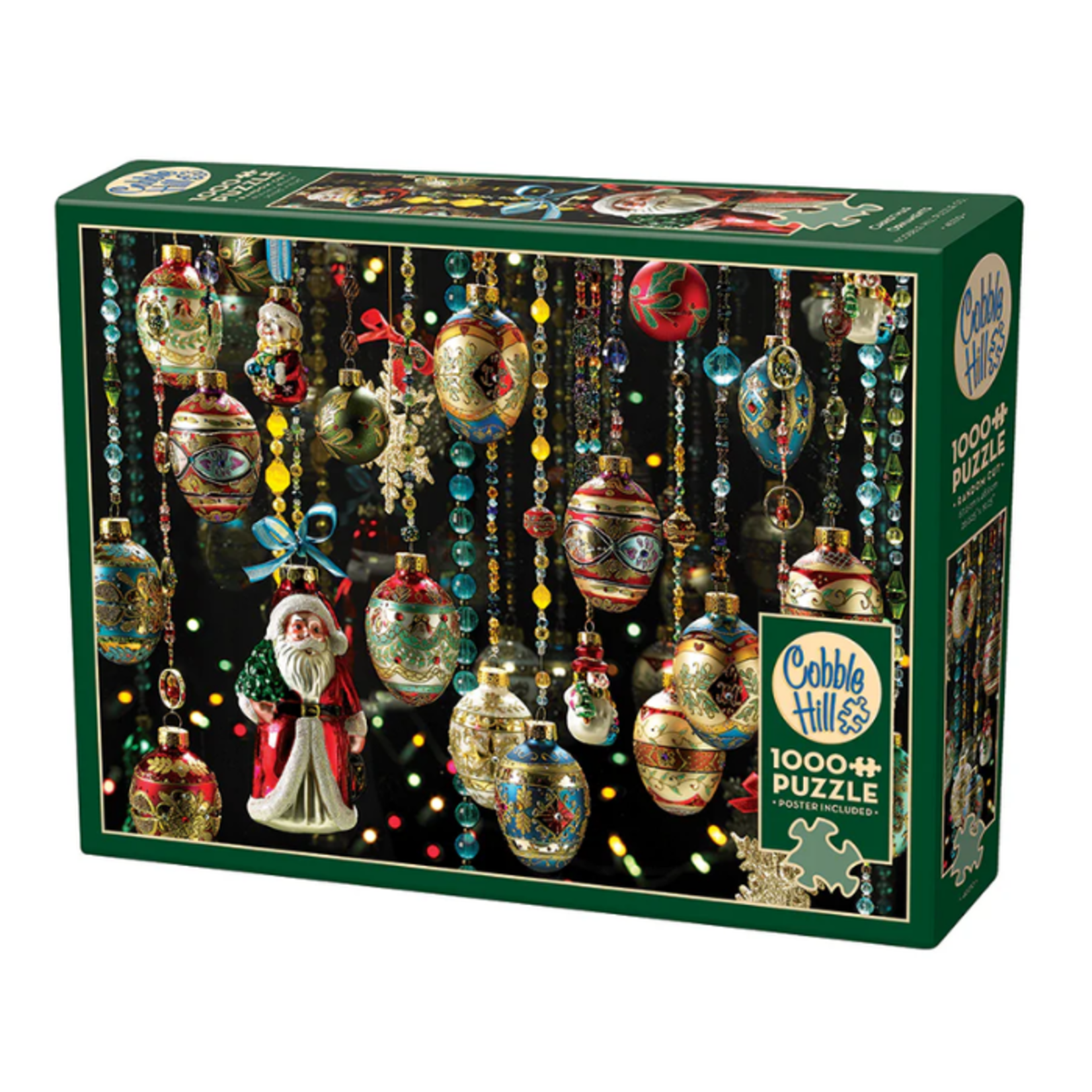 Cobble Hill Cobble Hill - 1000pcs - Christmas Ornaments