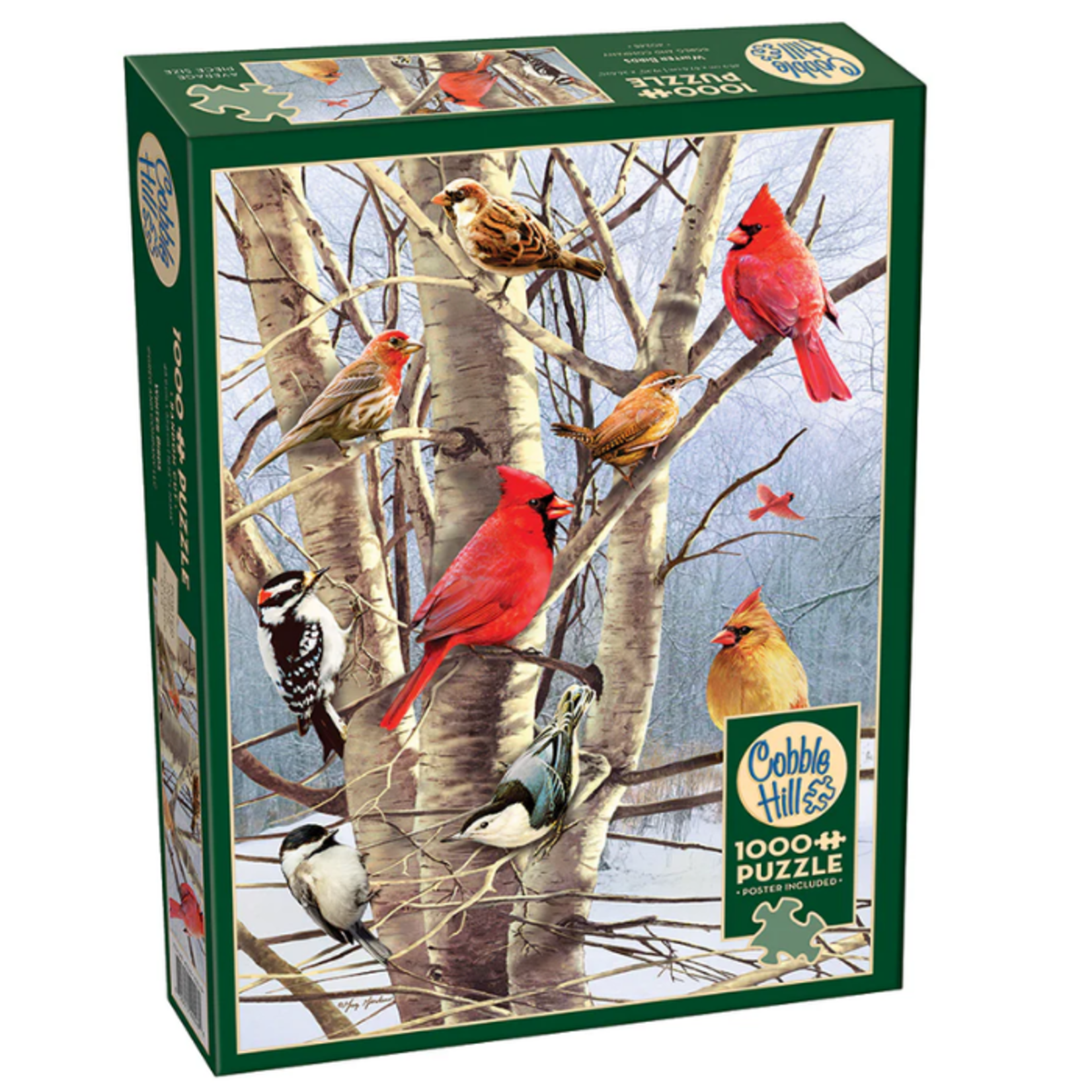 Cobble Hill Cobble Hill - 1000pcs - Winter Birds