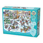 Cobble Hill Cobble Hill - 350pcs - Hockey Town (Family)