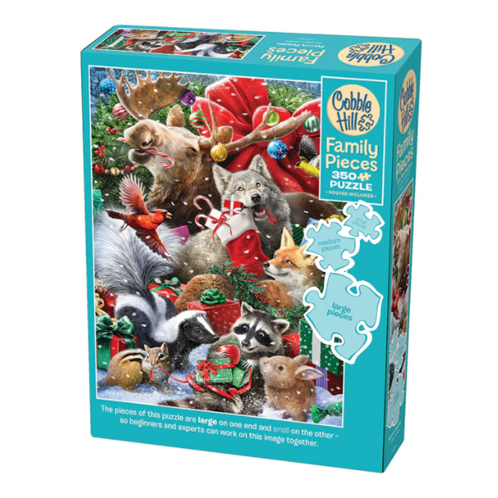Cobble Hill Cobble Hill - 350pcs - Festive Friends (Family)