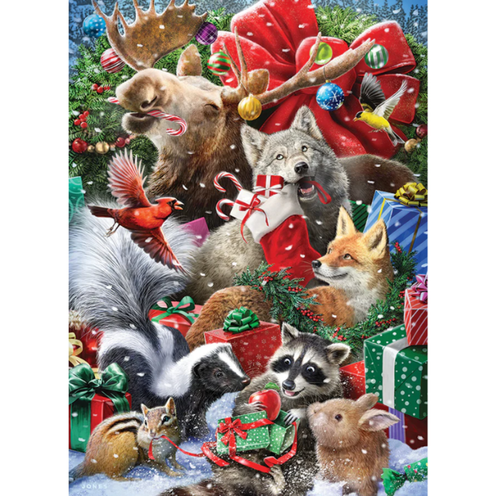 Cobble Hill Cobble Hill - 350pcs - Festive Friends (Family)