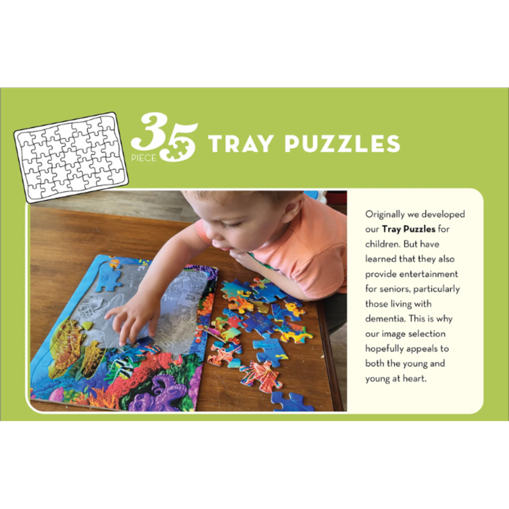 Cobble Hill Cobble Hill - 35pcs - Blue Sky Birds (tray)