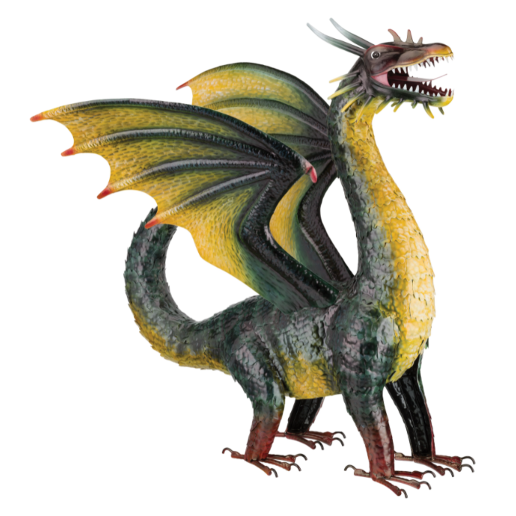 Regal Art & Gift Dragon Decor 30" - Green