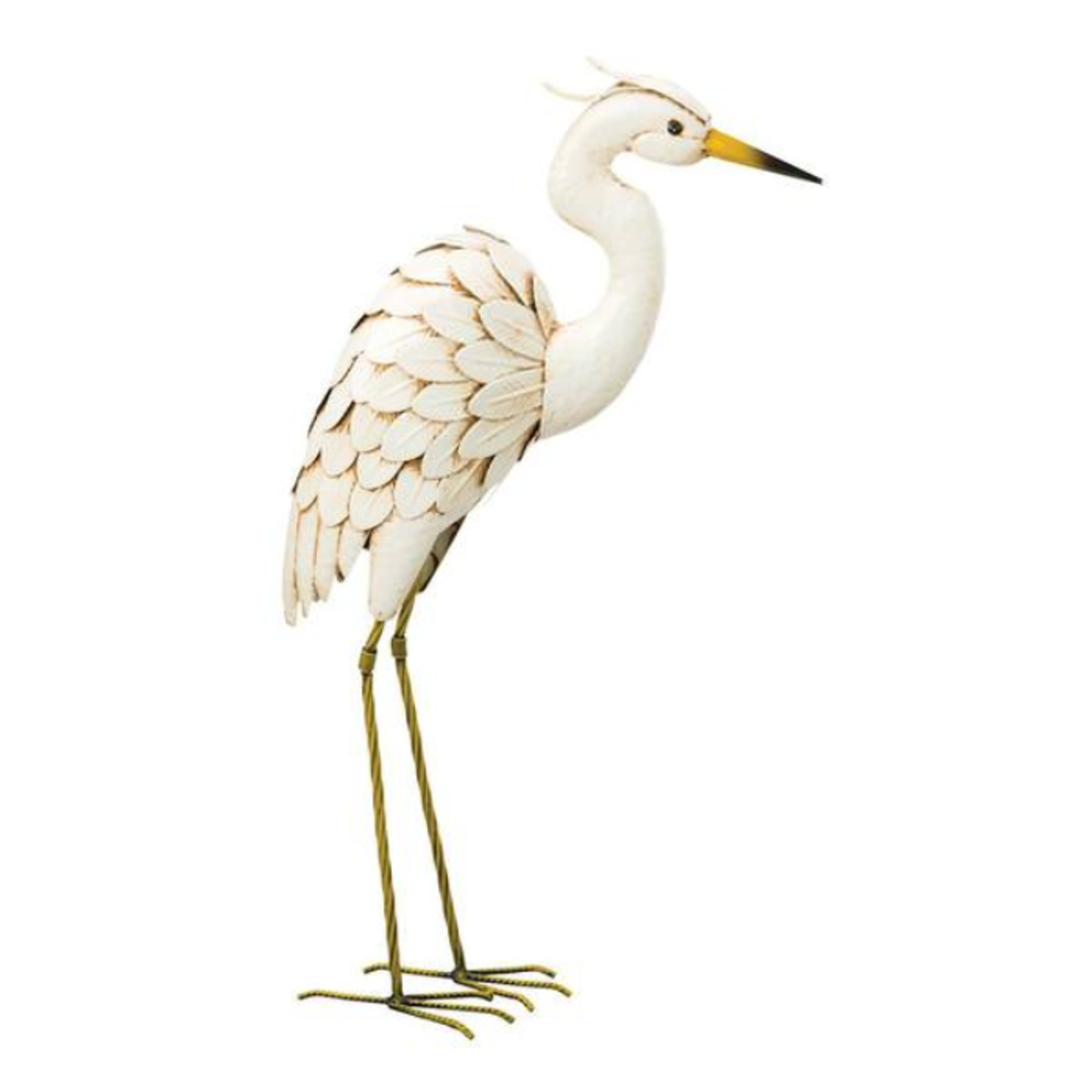 Regal Art & Gift Small Bird Statuary - Snowy Egret 26" - Down