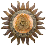 Regal Art & Gift Mosaic Sun - Gold Sun Wall Decor 36"