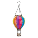 Regal Art & Gift Hot Air Balloon Solar Lantern SM - Rainbow