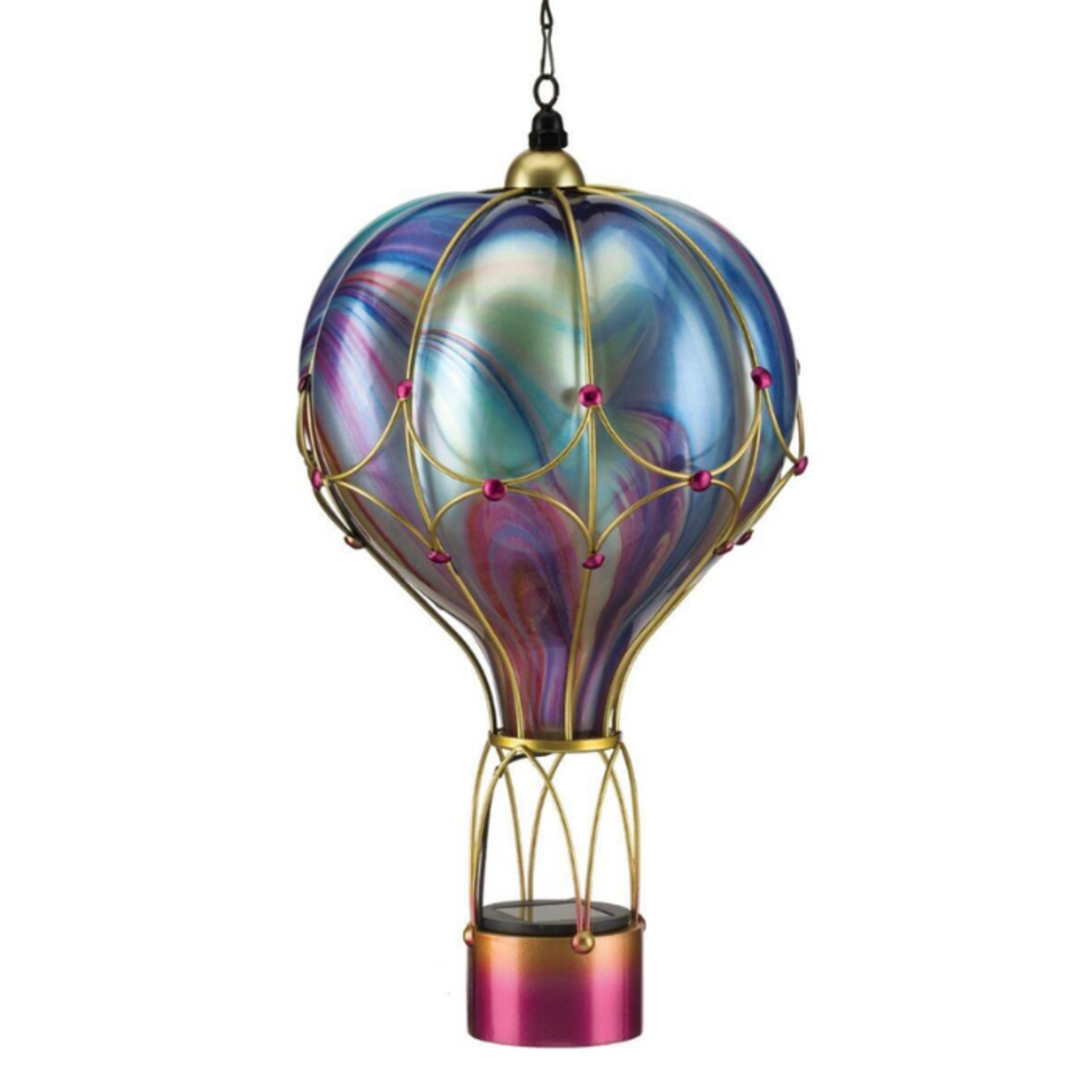 Regal Art & Gift Solar Swirl Hot Air Balloon LG - Purple