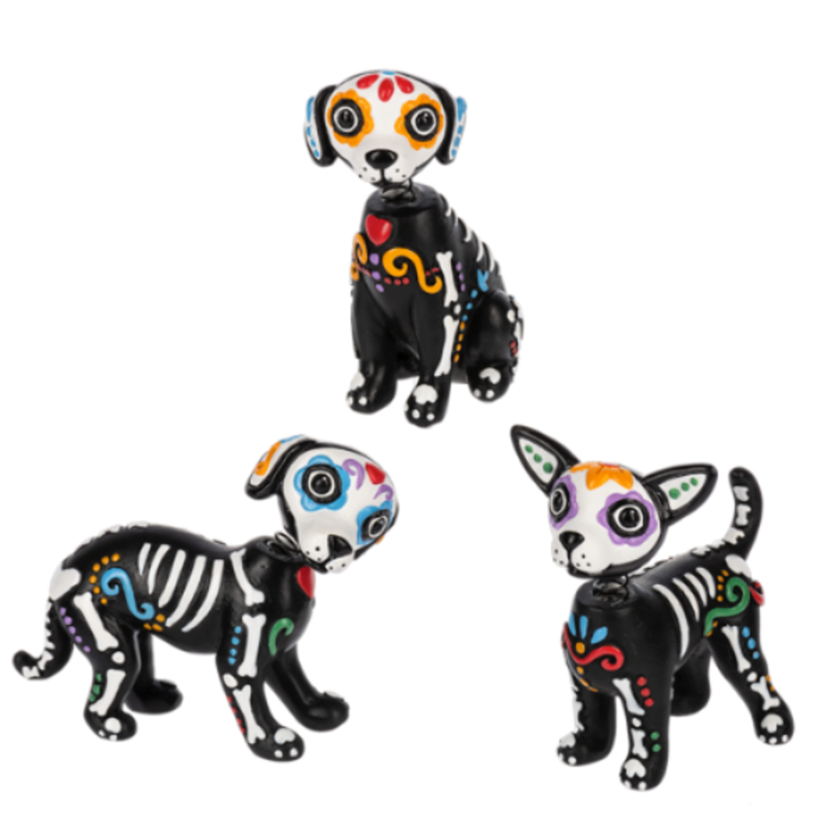 Ganz - Midwest - CBK Sugar Skull Dog Figures - Assorted Styles