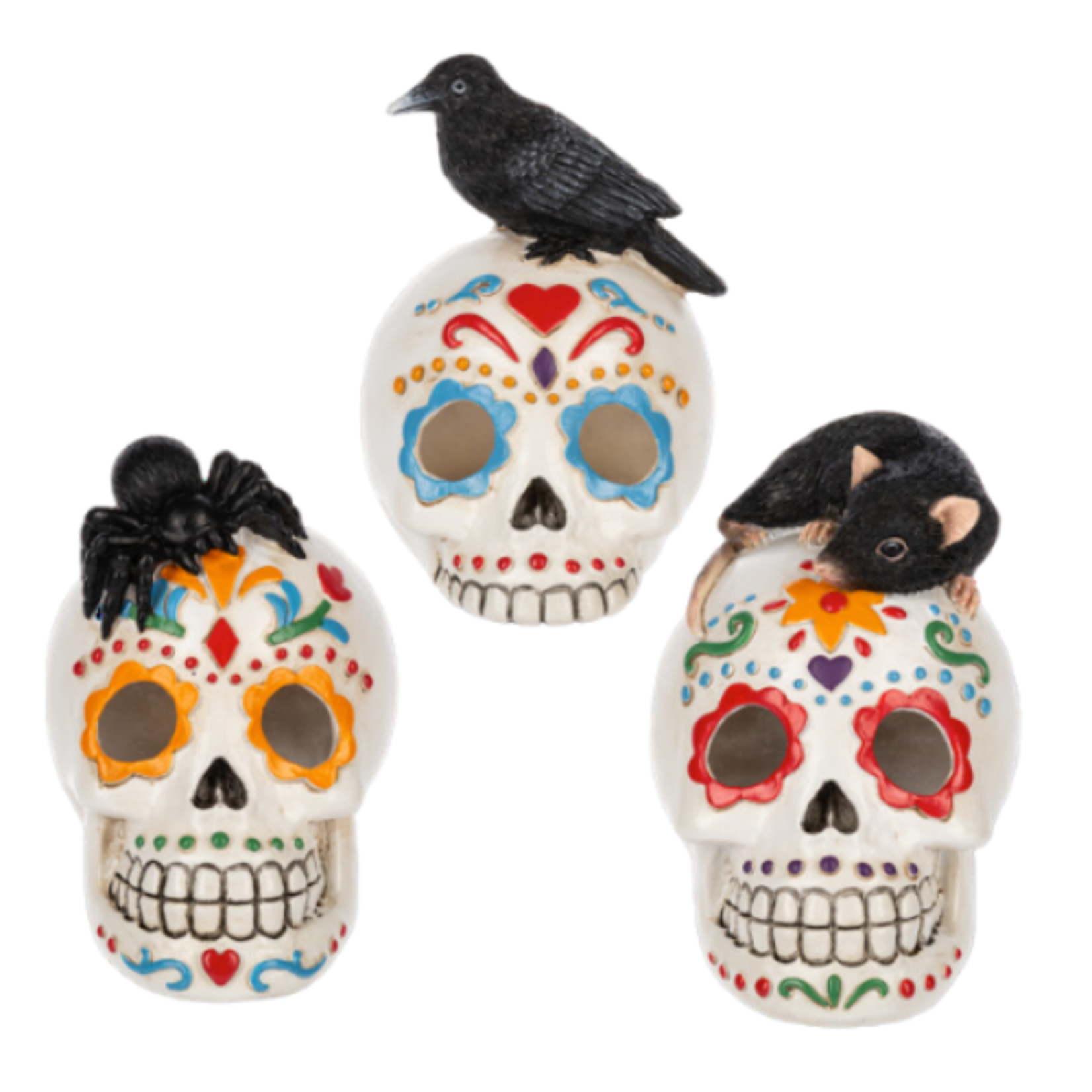 Ganz - Midwest - CBK Sugar Skull Figures - Assorted Styles