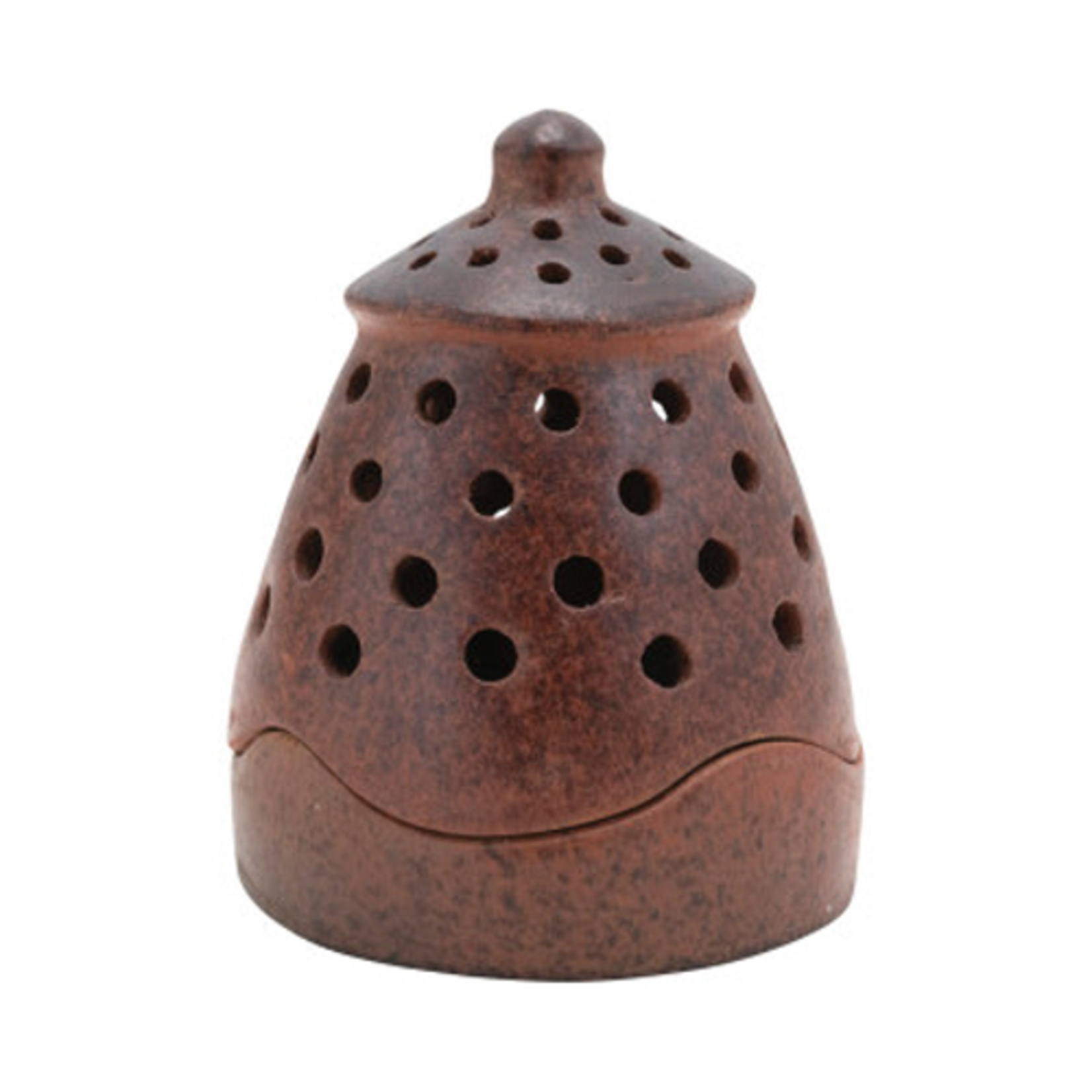 Creative Co-Op Handmade Terracotta Lantern - 6"