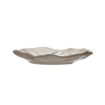 Creative Co-Op Stoneware Soap Dish w/ Removable Tray - Beige