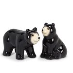 Black Bear Salt & Pepper Shakers (2pcs)