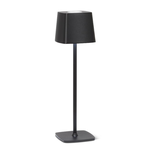 Abbott Home Decor Square Shade LED Table Light - Black - 15"