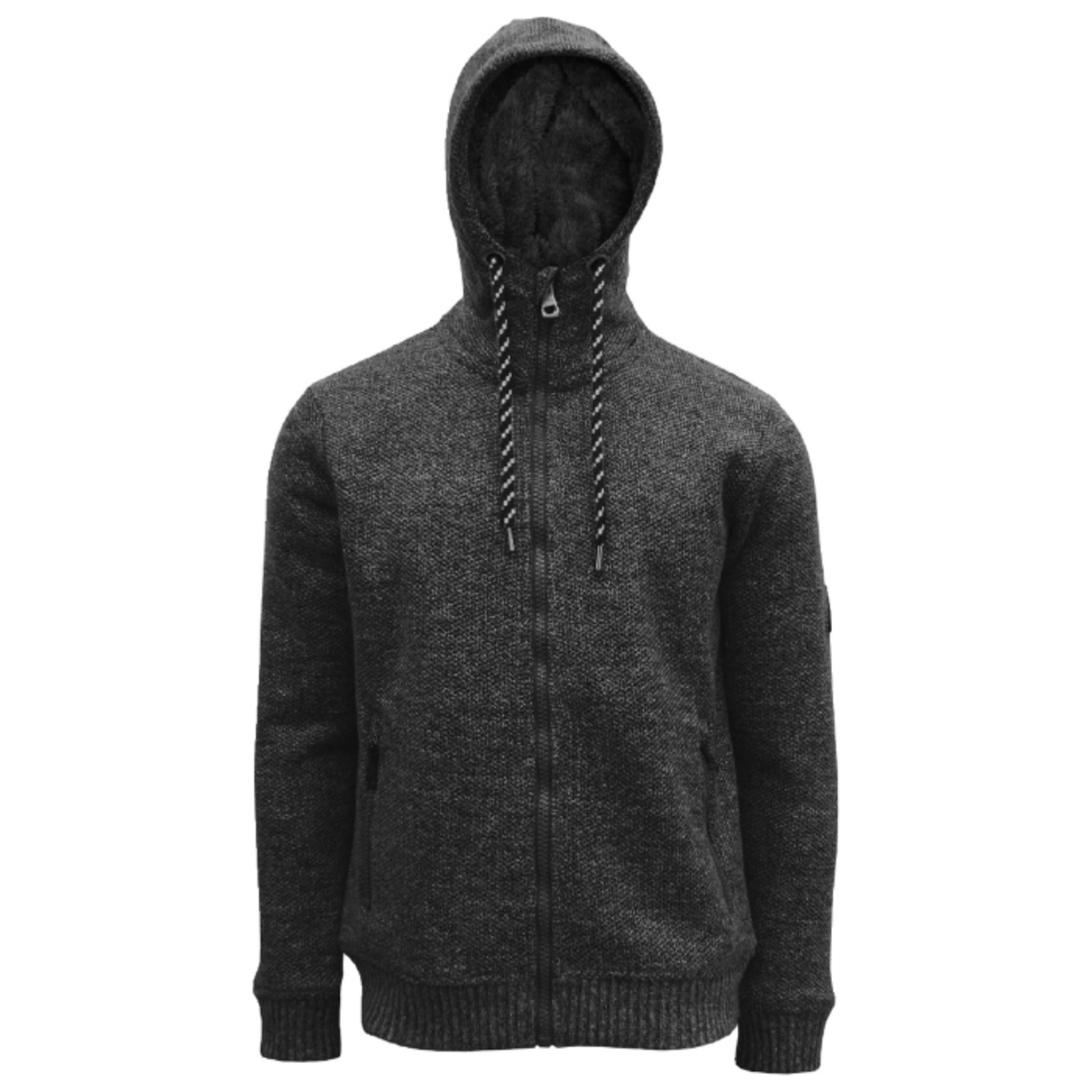 Point Zero Point Zero - Samuel Chenille Poly Bonded Zip-Up