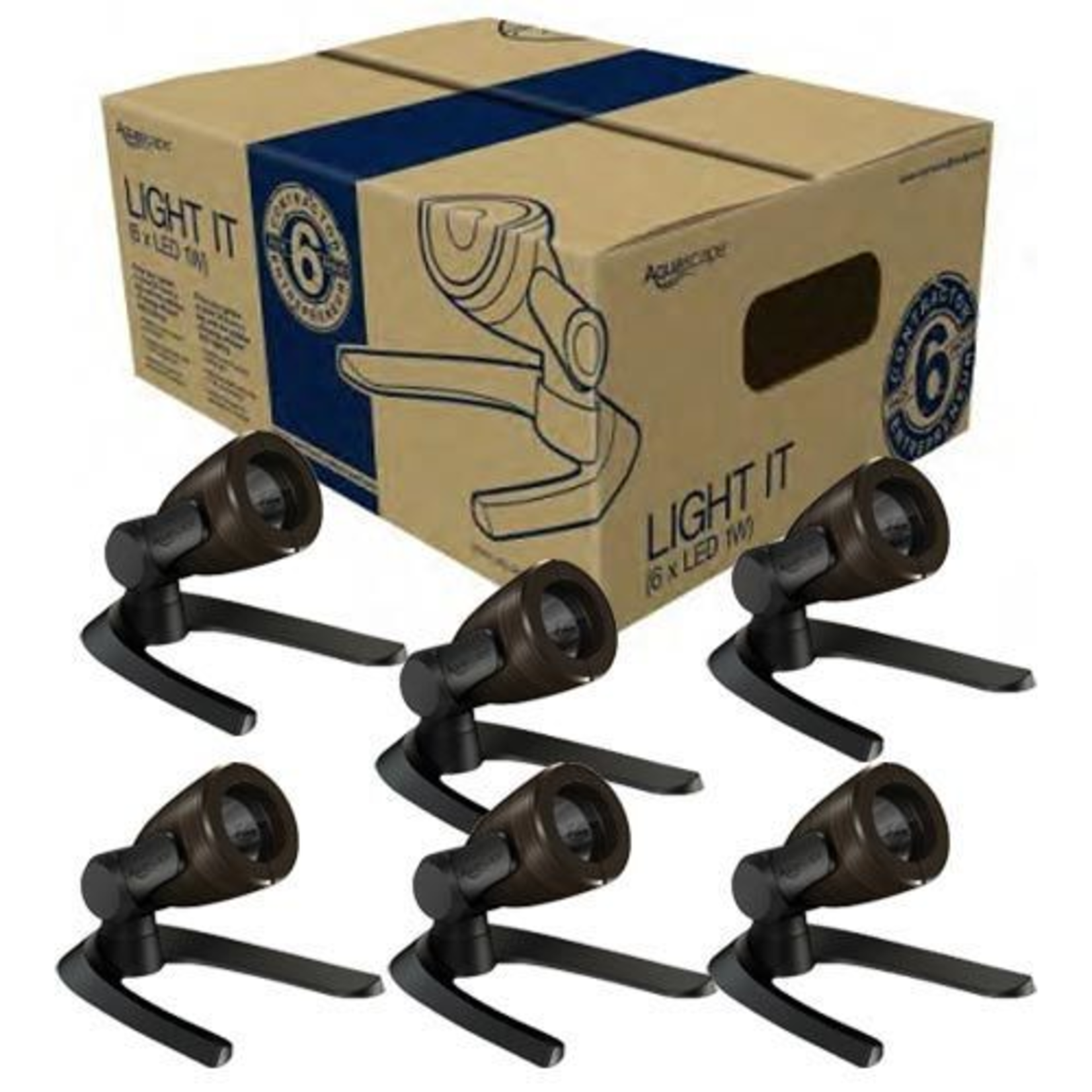 Aquascape Aquascape - Contractor Pack - 6 x LED (1W) Spotlight