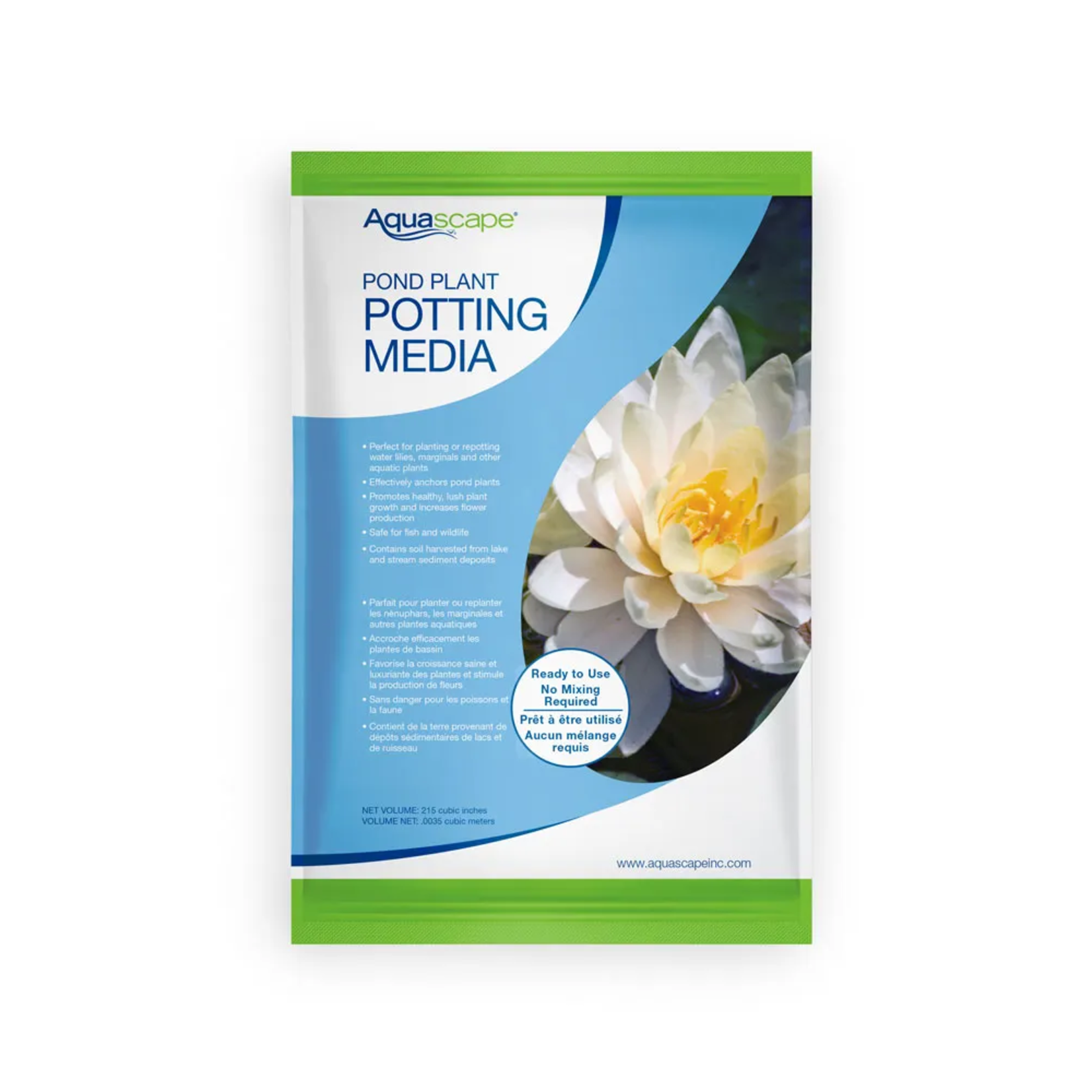 Aquascape Pond Plant Potting Media - 215 Cubic Inch Pack