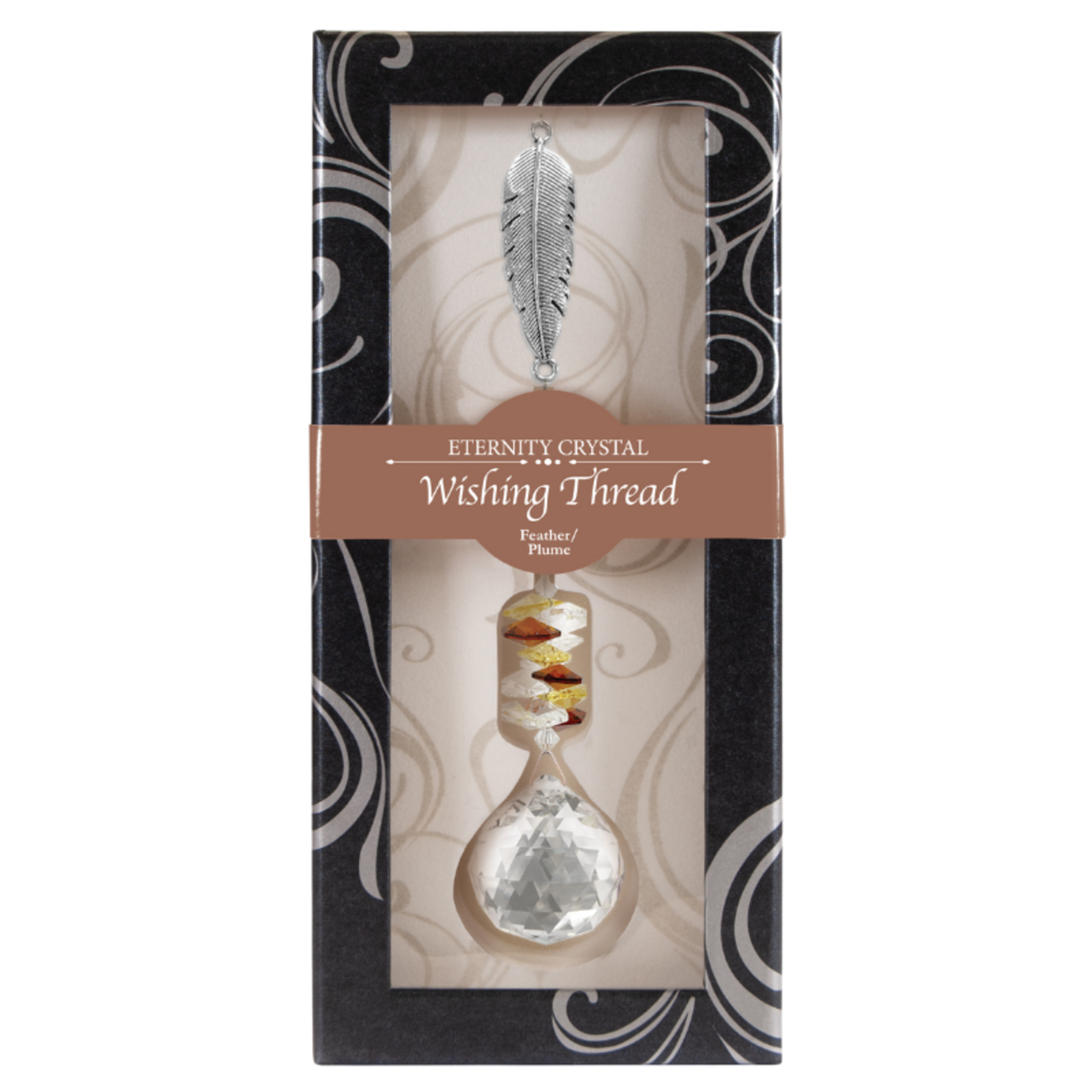 Wishing Threads Wishing Thread - Eternity Crystal - Feather