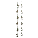 Laser Cut Rain Chain w/ Bells