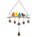 Ganz - Midwest - CBK Laser Cut Colorful Bird Wind Chime