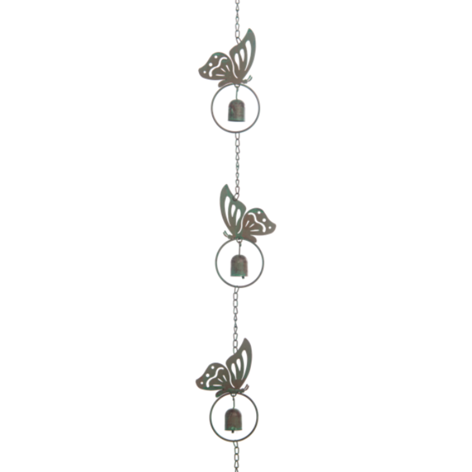 Laser Cut Rain Chain w/ Bells