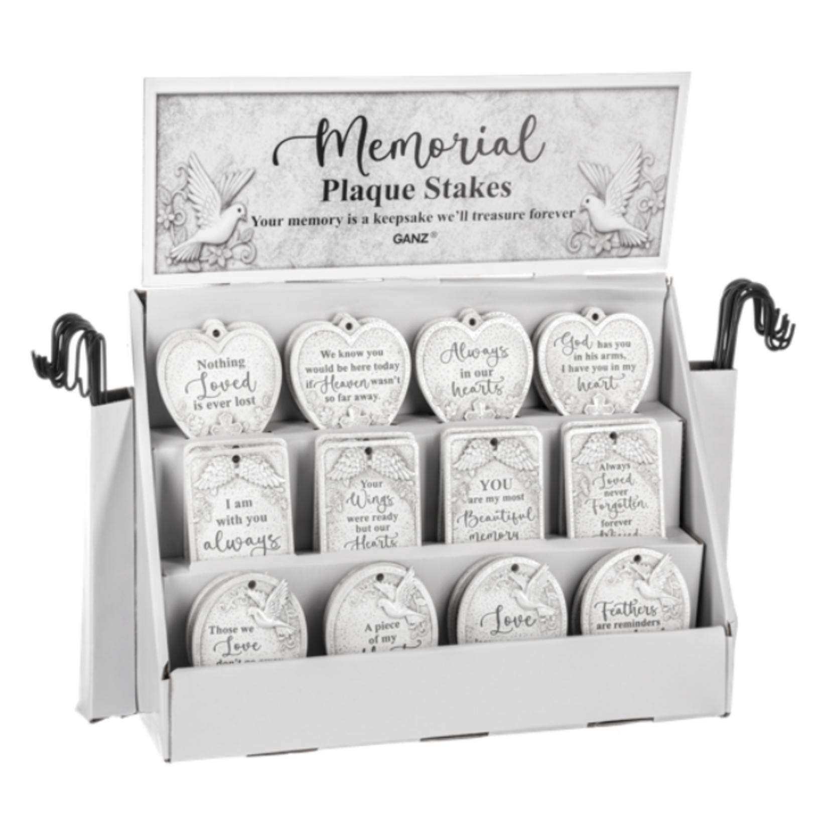 Ganz - Midwest - CBK Sacred Wings Memorial Plaque w/ Stake - Assorted Styles