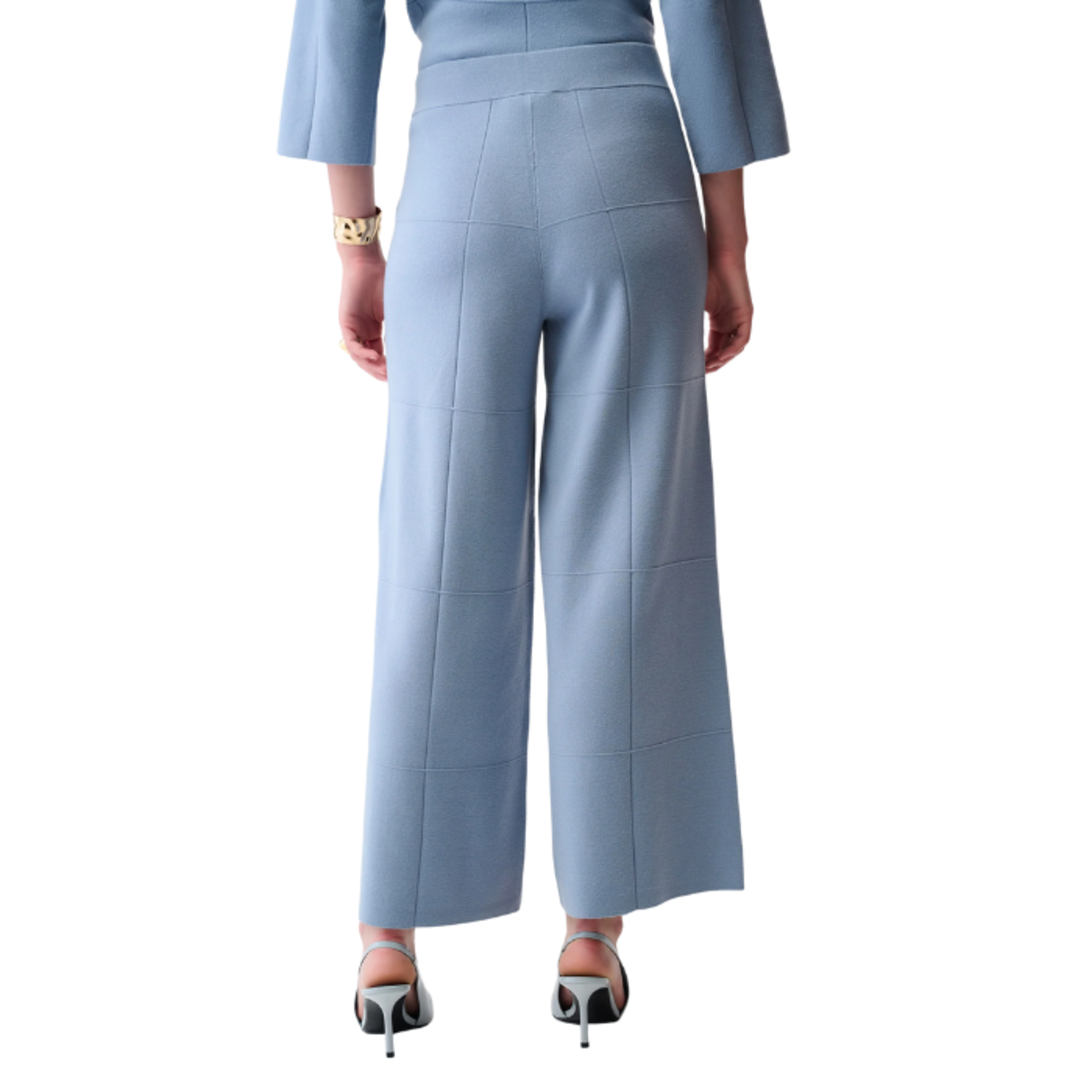Joseph Ribkoff Joseph Ribkoff - High-Waist Wide-Leg Knit Pants