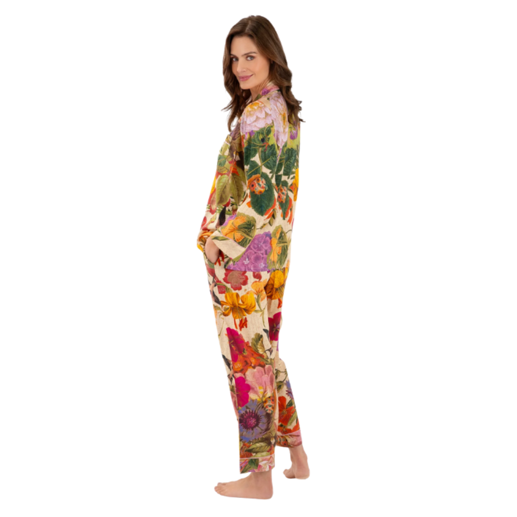 Powder - Cream Posy Supersoft Pyjamas