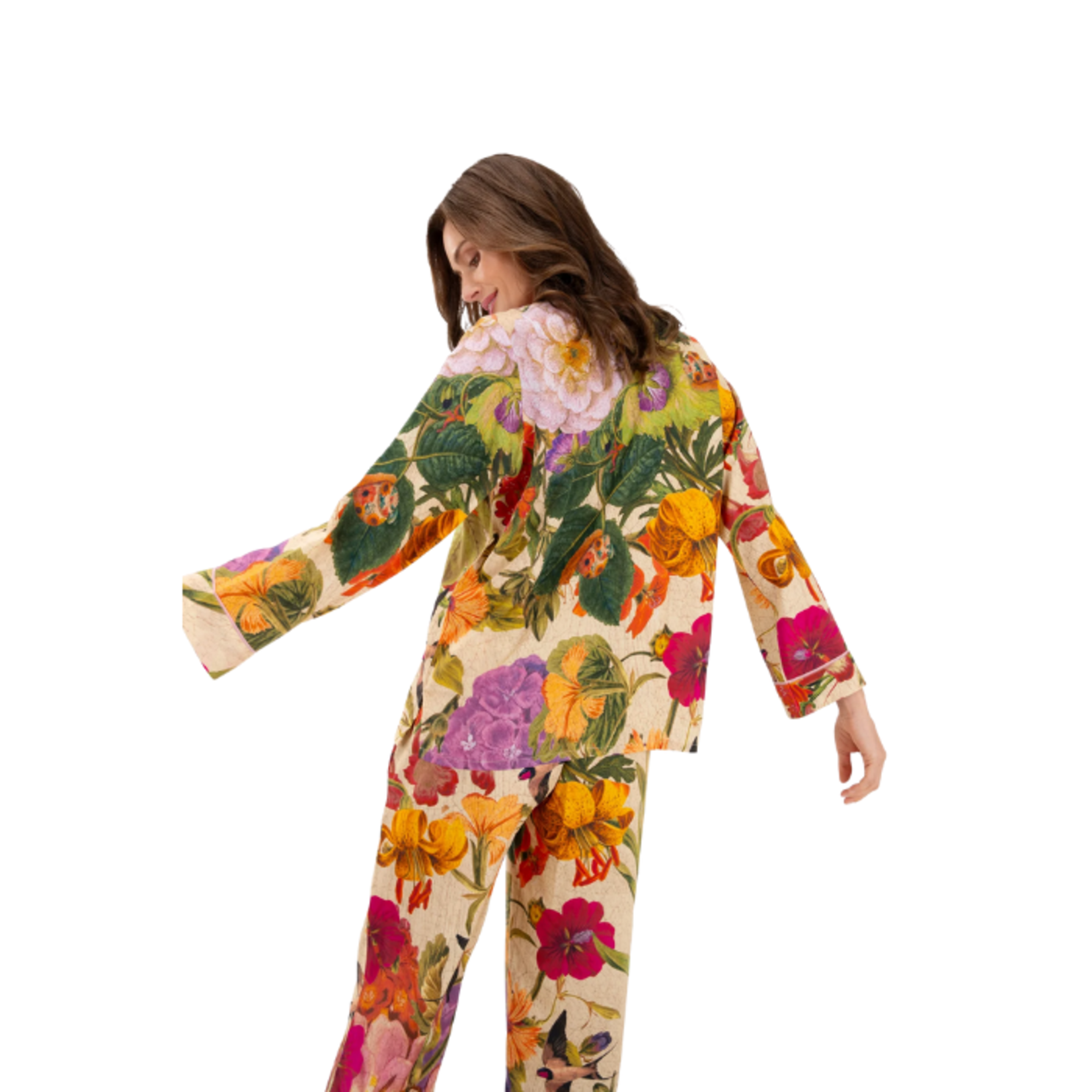 Powder - Cream Posy Supersoft Pyjamas