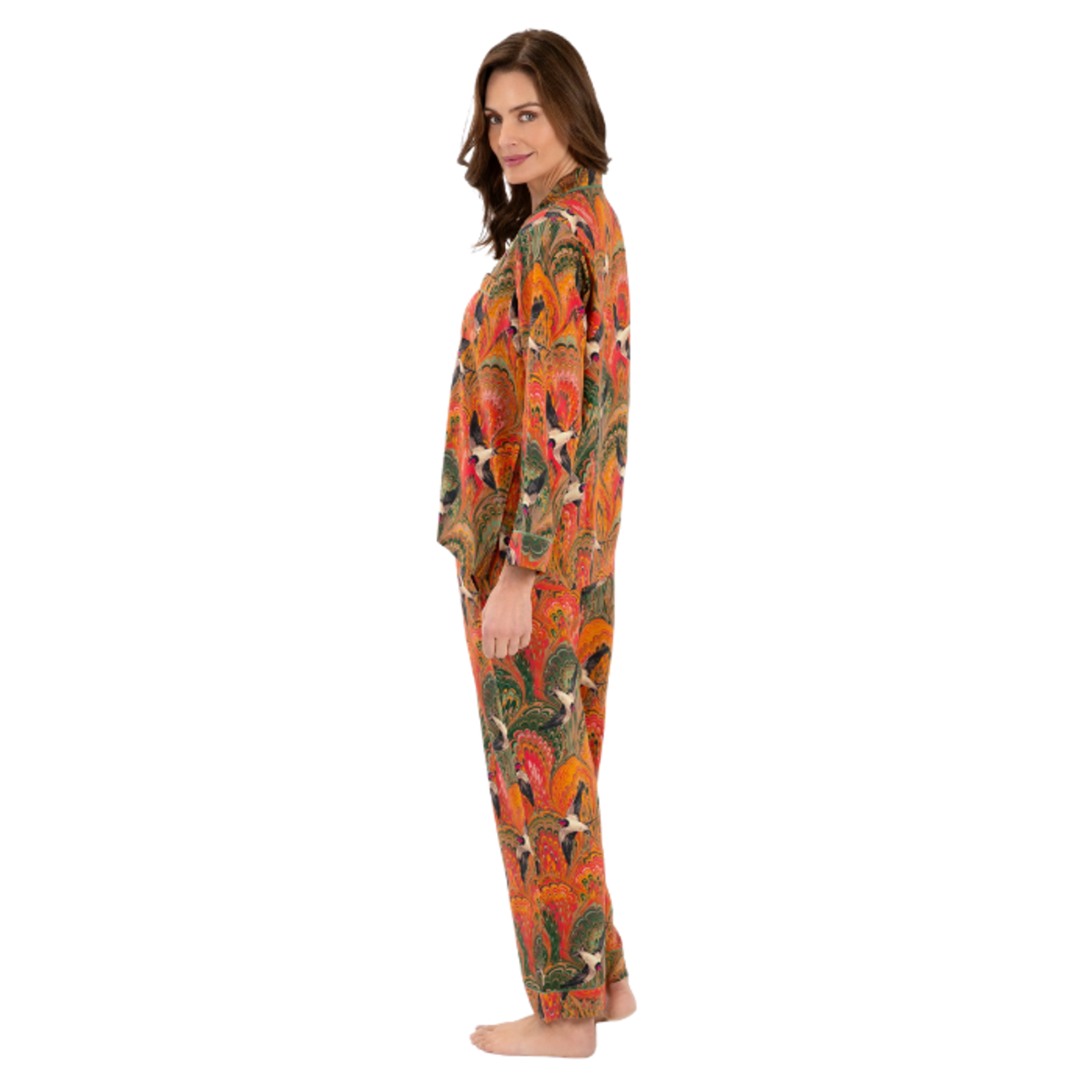 Powder -  Marbled Swallows Supersoft Pyjamas