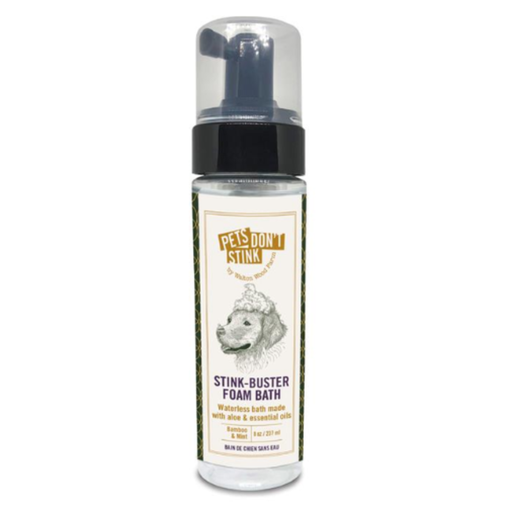 Walton Wood Farm Pets Dont Stink - Stink-Buster Foam Bath 8oz