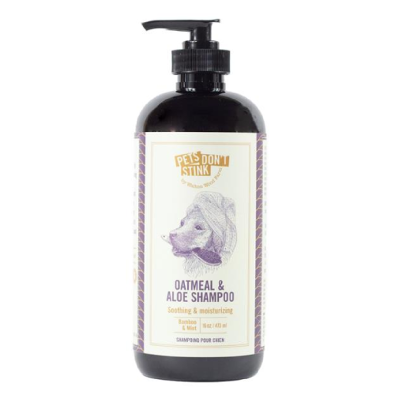 Walton Wood Farm Pets Dont Stink - Oatmeal & Aloe Shampoo 16oz
