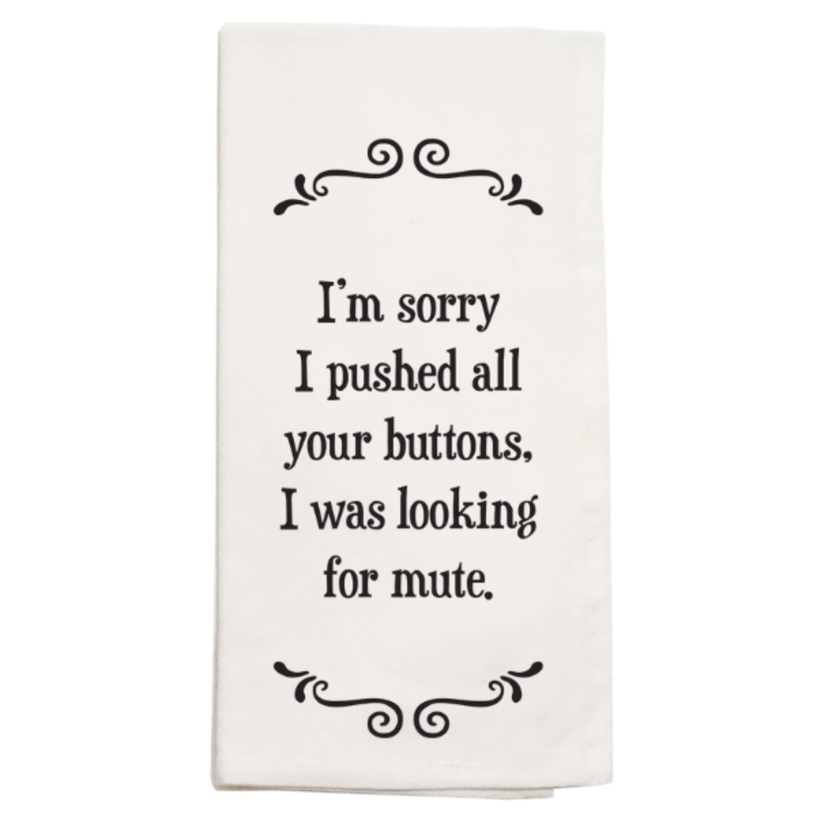 Scrunchy Face Kitchen Towels - Looking for Mute