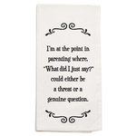 Scrunchy Face Kitchen Towels - What Did I Say