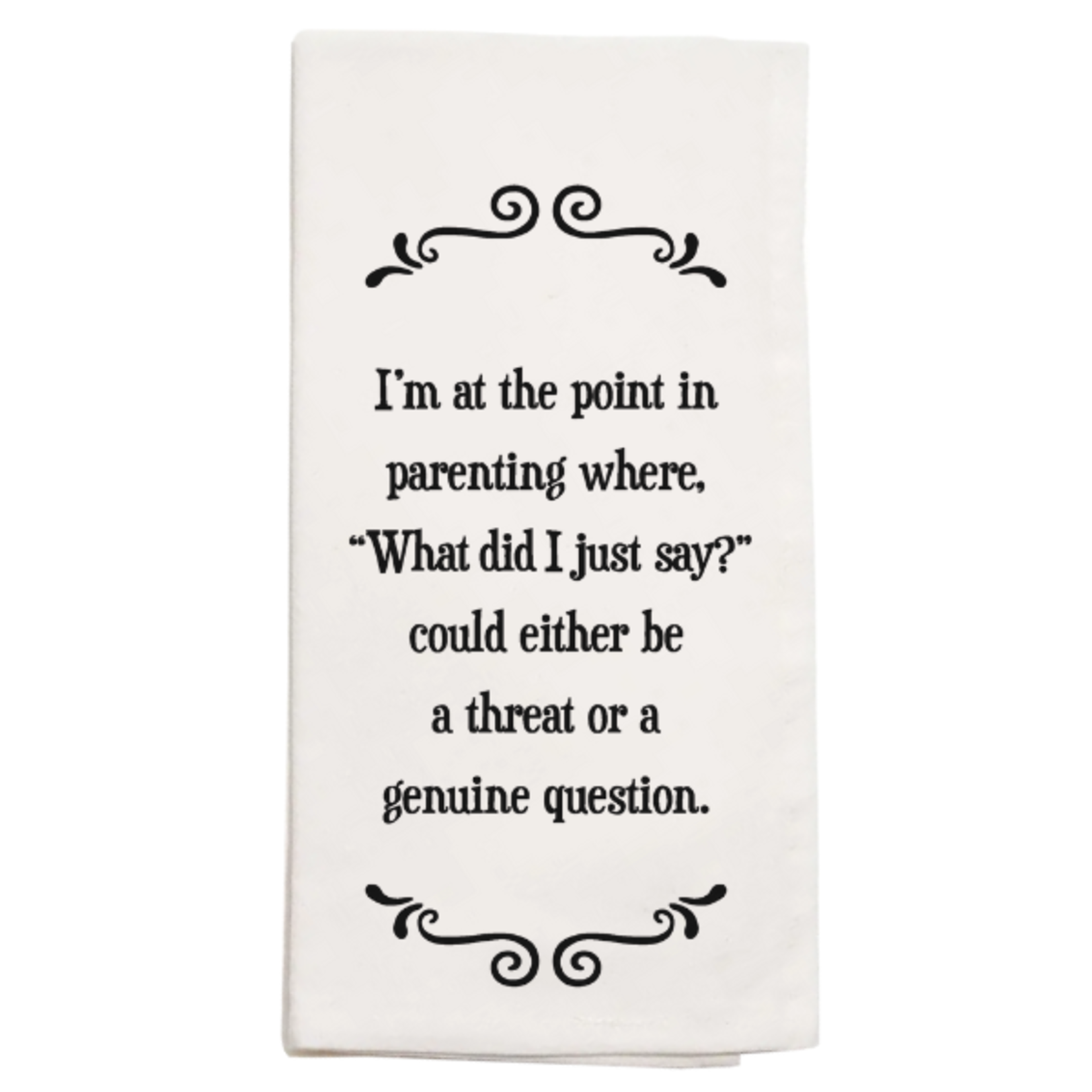 Scrunchy Face Kitchen Towels - What Did I Say