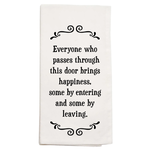 Scrunchy Face Kitchen Towels - Through this door
