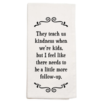 Scrunchy Face Kitchen Towels - More Follow-up