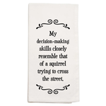 Scrunchy Face Kitchen Towels - Decision Making