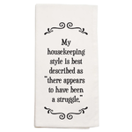 Scrunchy Face Kitchen Towels - Struggle