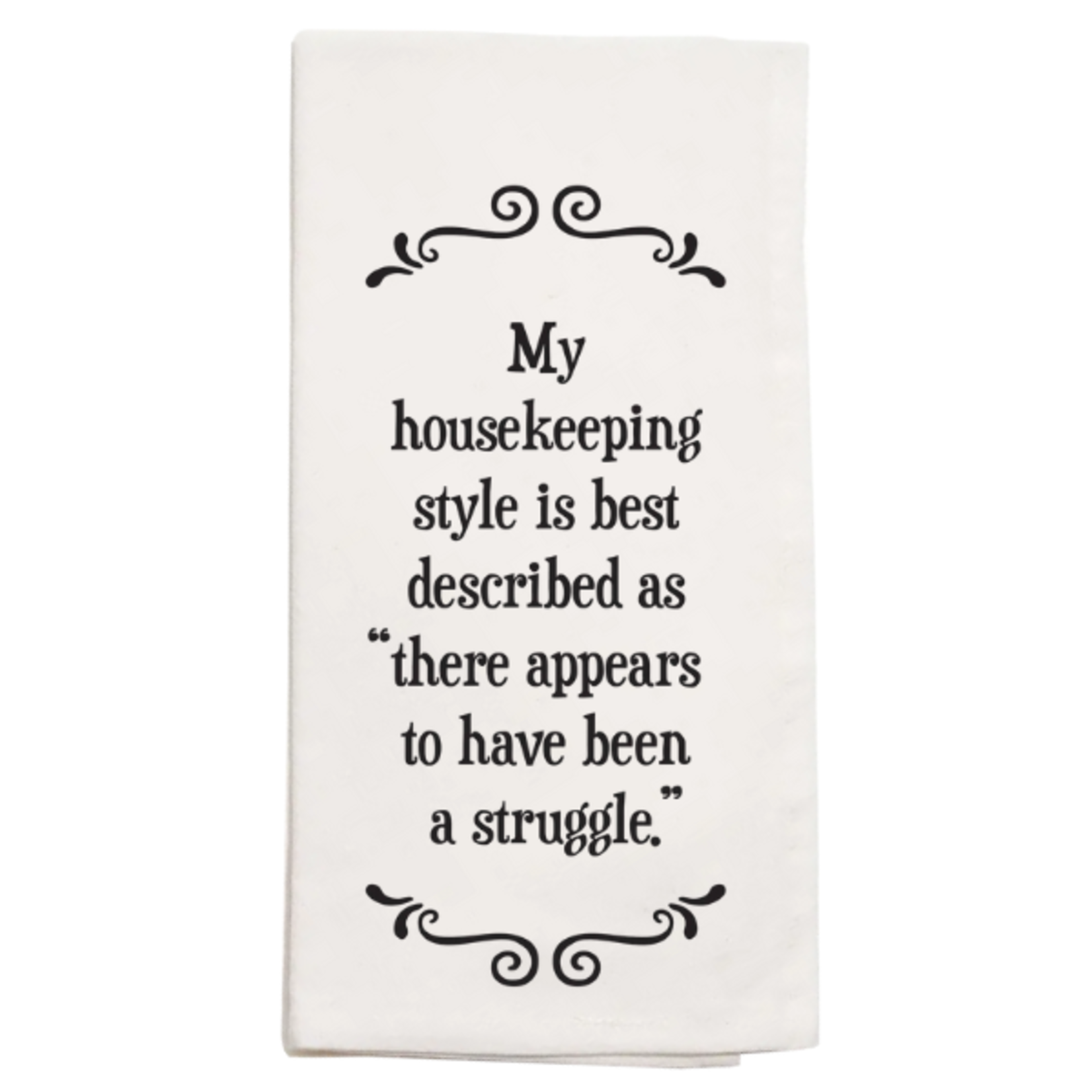 Scrunchy Face Kitchen Towels - Struggle