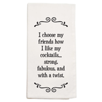 Scrunchy Face Kitchen Towels - With A Twist