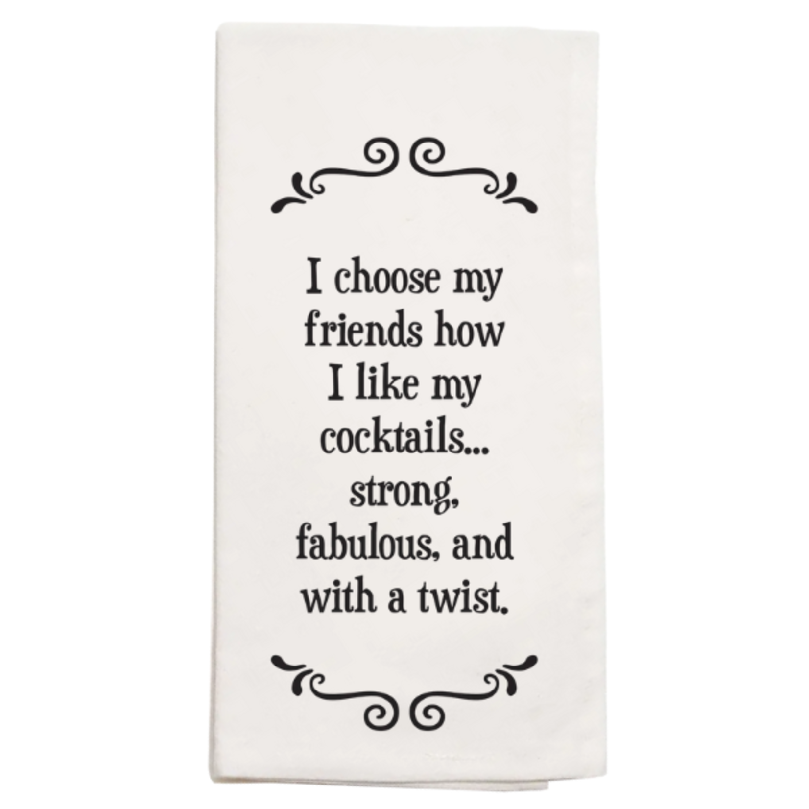 Scrunchy Face Kitchen Towels - With A Twist