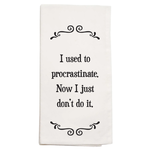 Scrunchy Face Kitchen Towels - Used Procrastinate