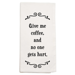 Scrunchy Face Kitchen Towels - Give me coffee