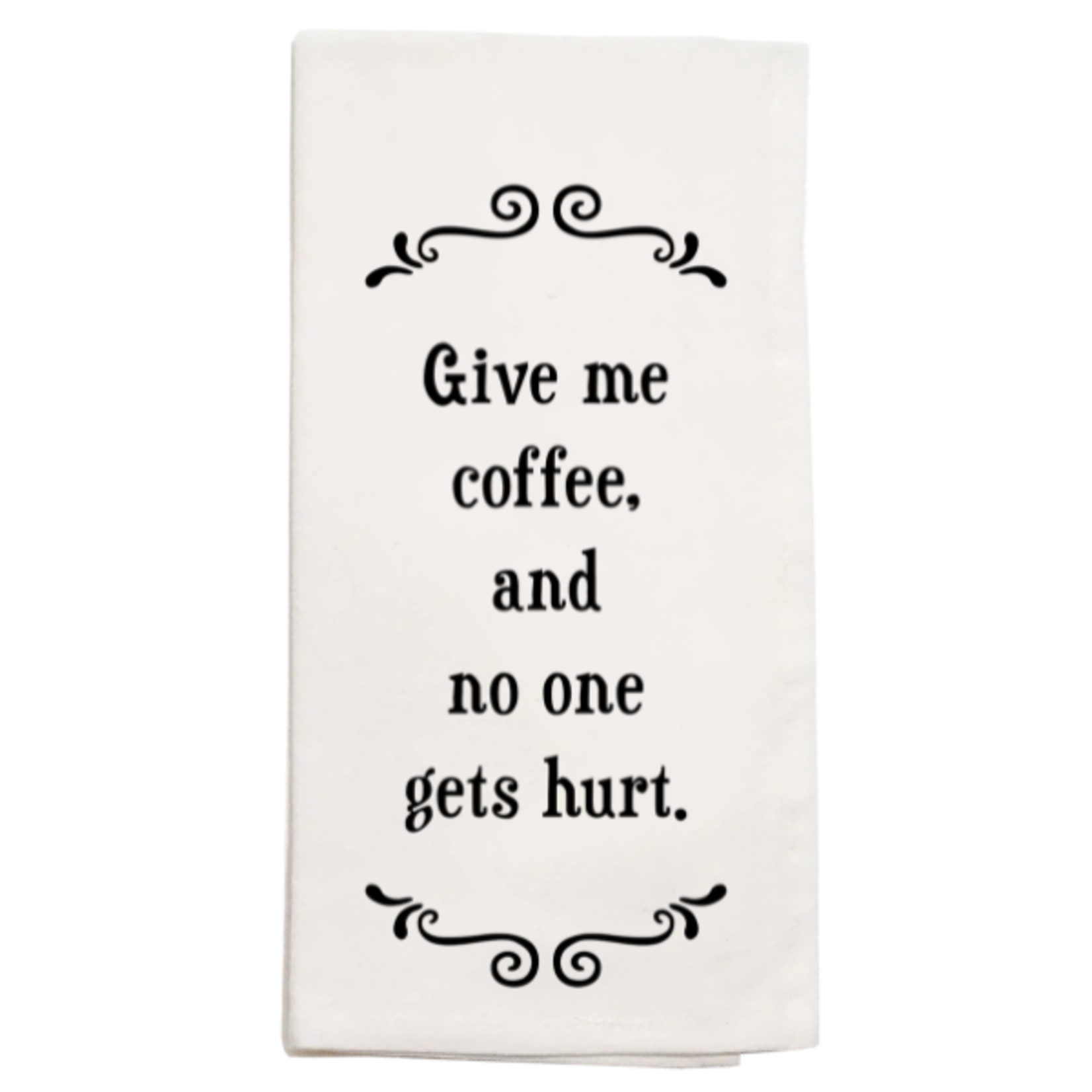 Scrunchy Face Kitchen Towels - Give me coffee